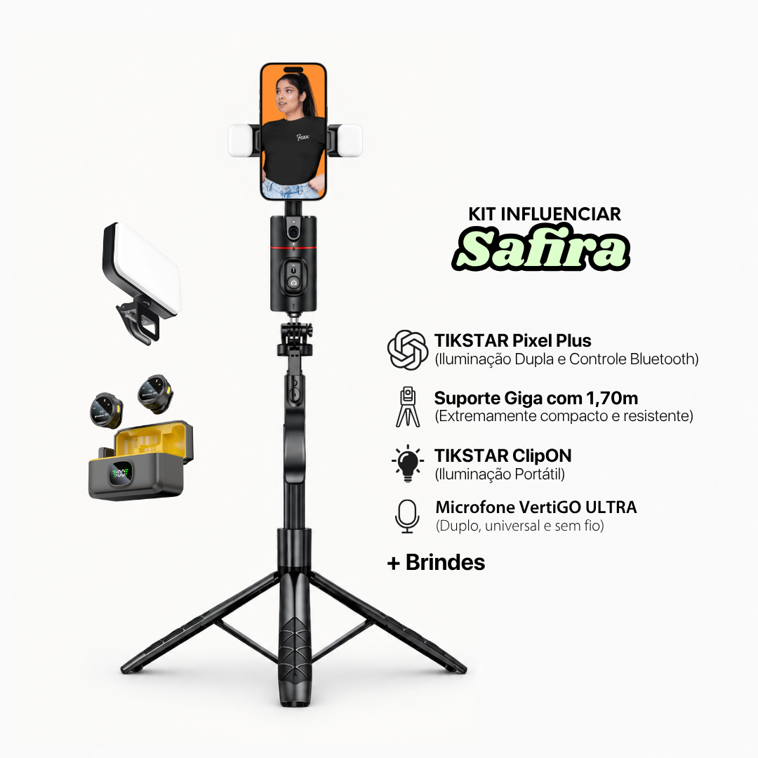 KIT INFLUENCIAR - Safira