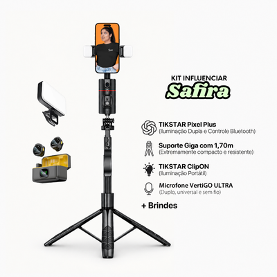 KIT INFLUENCIAR - Safira