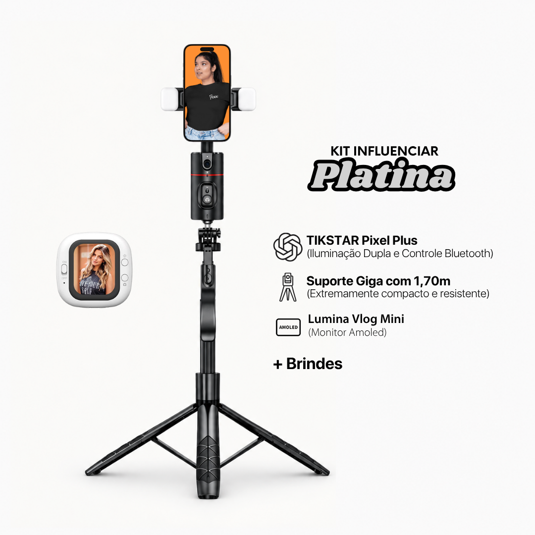 KIT INFLUENCIAR - Platina